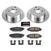 PowerStop k6107 | Power Stop 16-18 Subaru Crosstrek Rear Z23 Evolution Sport Brake Kit; 2016-2018 Alternate Image 2