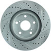 Stoptech 227.44146R | StopTech Pontiac Vibe Select Sport Drilled/Slotted Rotor, Front Right; 2009-2010 Alternate Image 6