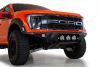 Addictive Desert Designs f210014100103 | 2021+ Ford Raptor Bomber Front Bumper w/ 3 Baja Designs LP6 Light Mounts; 2021-2023 Alternate Image 1