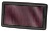 K&N Engineering 335013 | K&N Replacement Panel Air Filter for 2014-2015 Acura MDX 3.5L V6; 2014-2015 Alternate Image 1