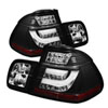 SPYDER 5015938 | Spyder BMW E46 3-Series 4Dr Light Bar Style LED Tail Lights - Black - (ALT-YD-BE4602-4D-LBLED-BK); 2002-2005 Alternate Image 2