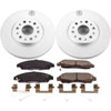 PowerStop crk7409 | Power Stop 17-18 GMC Acadia Front Z17 Evolution Geomet Coated Brake Kit; 2017-2018 Alternate Image 2