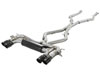 aFe 49-36341-B | MACH Force-Xp 3.5in. 304 SS C/B Exhaust System 15-18 BMW X5 M (F85) V8-4.4L (tt) - Black Tip; 2015-2018 Alternate Image 1