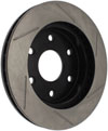 Stoptech 126.66040SR | StopTech GMC Safari Sport Slotted Brake Rotor, Front Right; 2003-2005 Alternate Image 2