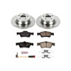 PowerStop koe5320 | Power Stop 03-09 Mercedes-Benz E320 Rear Autospecialty Brake Kit; 2003-2009 Alternate Image 2