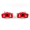 PowerStop s1692 | Power Stop 95-05 Chrysler Sebring Rear Red Calipers w/Brackets - Pair; 1995-2005 Alternate Image 2