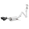 Mishimoto mmexh-fist-14rbk | 14-16 Ford Fiesta ST 1.6L 2.5in Stainless Steel Resonated Cat-Back Exhaust w/ Black Tips; 2014-2016 Alternate Image 4