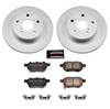 PowerStop crk6097 | Power Stop 11-16 Scion tC Rear Z17 Evolution Geomet Coated Brake Kit; 2011-2016 Alternate Image 2