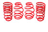 BMR Suspension sp022r | BMR 10-15 5th Gen Camaro V8 Lowering Spring Kit (Set Of 4) - Red; 2010-2015 Alternate Image 1