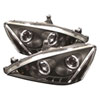 SPYDER 5010636 | Spyder Honda Accord Halo LED ( Replaceable LEDs ) Projector Headlights - Black - (PRO-YD-HA03-AM-BK); 2003-2007 Alternate Image 2