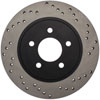 Stoptech 128.61087L | StopTech Ford Mustang Sport Cross Drilled Brake Rotor, Rear Left; 2005-2014 Alternate Image 7