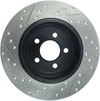 Stoptech 127.63060L | StopTech Chrysler 300 Sport Drilled/Slotted Rotor, Rear Left; 2005-2017 Alternate Image 7