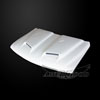 Amerihood CSU00AHTSFHW | Chevrolet Suburban Type-S Style Functional Ram Air Hood; 2000-2006 Alternate Image 3