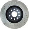 Stoptech 128.33112R | StopTech Audi S3 Sport Cryo Cross Drilled Rotor, Front Right; 2008-2013 Alternate Image 5