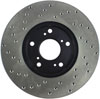 Stoptech 128.40036L | StopTech Honda Civic Sport Cryo Cross Drilled Rotor, Front Left; 2006-2017 Alternate Image 5