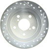 Stoptech 227.47011L | StopTech Subaru Forester Select Sport Drilled/Slotted Rotor, Rear Left; 1998-2008 Alternate Image 1