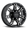 Raceline 84056060 | 840 Arsenal 15x6in / 6x139.7 BP / 0mm Offset / 4.25mm Bore - Black & Machined Wheel Alternate Image 1