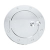 Rugged Ridge 11425.07 | Locking Gas Cap Door Polished Alum 97-06TJ; 1997-2006 Alternate Image 1