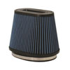 Injen X-1023-BB | Injen Super NanoWeb Dry Filter Universal Injen/Super NanoWeb Dry Air Filter - 8 1/2in Oval Filter 9 1/2in Base / 6 1/4in Tall / 8in Top (70 pleats) Alternate Image 1