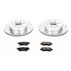 PowerStop k147 | Power Stop 05-12 Nissan Pathfinder Rear Z23 Evolution Sport Brake Kit; 2005-2012 Alternate Image 2