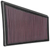 K&N Engineering 333078 | K&N 16-18 Porsche 718 Boxster H4-2.0L Drop In Air Filter; 2016-2018 Alternate Image 1