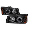 SPYDER 5030023 | Spyder Chevrolet Silverado 1500/2500/3500 ( Replaceable LEDs ) Projector Headlights - Black - (PRO-YD-CS03-CCFL-BK); 2003-2006 Alternate Image 3