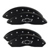 MGP 14030SSSRRD | 4 Caliper Covers Engraved Front & Rear SSR Red finish silver ch; 2006-2006 Alternate Image 6