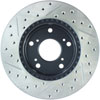 Stoptech 127.40056L | StopTech Honda CR-Z Sport Drilled/Slotted Rotor, Front Left; 2011-2015 Alternate Image 5