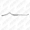 MBRP s5014p | 2003-2007 Chev/GMC 1500 Classic 4.8/5.3L EC/CC-SB Cat Back Single Side AL P Series Exhaust; 2003-2007 Alternate Image 4