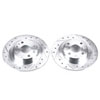 PowerStop jbr570xpr | Power Stop 91-03 Ford Escort Rear Evolution Drilled & Slotted Rotors - Pair; 1991-2003 Alternate Image 2