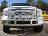 N-Fab f99350lh | Pre-Runner Light Bar 99-07 Ford F250/F350 Super Duty/Excursion - Gloss Black; 1999-2007 Alternate Image 1