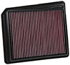 K&N Engineering 335062 | K&N 2017 Nissan Titan V8-5.6L F/I Drop In Replacement Air Filter; 2017-2017 Alternate Image 1