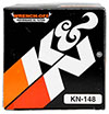 K&N Engineering kn148 | K&N 01-12 Yamaha FJR 1300/1300A/1300AE/1300AS 2.688in OD x 3.813in H Oil Filter Alternate Image 6