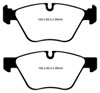 EBC dp31600c | 08-10 BMW 128 3.0 Redstuff Front Brake Pads Alternate Image 1