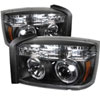 SPYDER 5009760 | Spyder Dodge Dakota Halo LED Projector Headlights - Black - (PRO-YD-DDAK05-BK); 2005-2007 Alternate Image 2