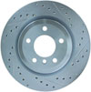 Stoptech 227.34080L | StopTech BMW X1 Select Sport Drilled/Slotted Rotor, Rear Left; 2010-2015 Alternate Image 1