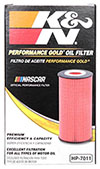 K&N Engineering hp7011 | K&N 2008 Porsche 911 3.6L/3.8L Cartridge Oil Filter Alternate Image 2