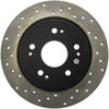 Stoptech 128.40068R | StopTech Acura TSX Sport Cryo Cross Drilled Rotor, Rear Right; 2009-2014 Alternate Image 7