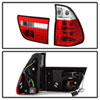 SPYDER 5000835 | Spyder BMW E53 X5 4PCS Tail Lights - Red Clear - (ALT-YD-BE5300-RC); 2000-2006 Alternate Image 5