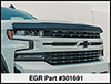 EGR 301691 | 2019 Chevy 1500 Super Guard Hood Guard - Dark Smoke Alternate Image 5