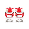 PowerStop s3492 | Power Stop 06-12 Mitsubishi Eclipse Rear Red Calipers w/Brackets - Pair; 2006-2012 Alternate Image 2