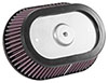 K&N Engineering e3988 | K&N Universal Custom Air Filter - Oval Shape 9.313in OD / 2.375 Height Alternate Image 2