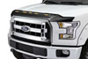 AVS 753096 | 15-19 Ford F150 Aeroskin Low Profile Hood Shield w/ Lights - Black; 2015-2019 Alternate Image 1