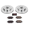 PowerStop k7289 | Power Stop 16-18 Cadillac CT6 Rear Z23 Evolution Sport Brake Kit; 2016-2018 Alternate Image 2