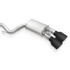 Stainless Works gt500cbxfcrb | 2020 Ford GT500 Redline Catback X-Pipe Exhaust Factory Connect - Black Tips; 2020-2022 Alternate Image 4