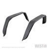 Westin 62-1065 | 2020 Jeep Gladiator Tube Fenders - Rear - Textured Black; 2020-2024 Alternate Image 1