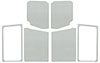 DEI 50281 | 2019+ Jeep Wrangler JL 2DR Headliner Complete Kit - White; 2019-2024 Alternate Image 3