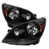 SPYDER 9023842 | Xtunehonda Odyssey 05-07 Crystal Headlights Black HD-JH-HODY05-AM-BK; 2005-2007 Alternate Image 1