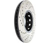 Stoptech 127.33039L | StopTech Audi A4 Sport Drilled/Slotted Rotor, Front Left; 1996-2008 Alternate Image 3