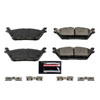 PowerStop z23-1790 | Power Stop 18-19 Ford Expedition Rear Z23 Evolution Sport Brake Pads w/Hardware; 2018-2022 Alternate Image 1